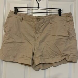 Loft 4” Monroe short. Khaki size 14
